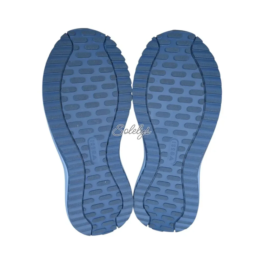 Vessi Stormburst Low Womens 11 Tidal Blue Waterproof Knit Dyma-Tex Sneaker Boot